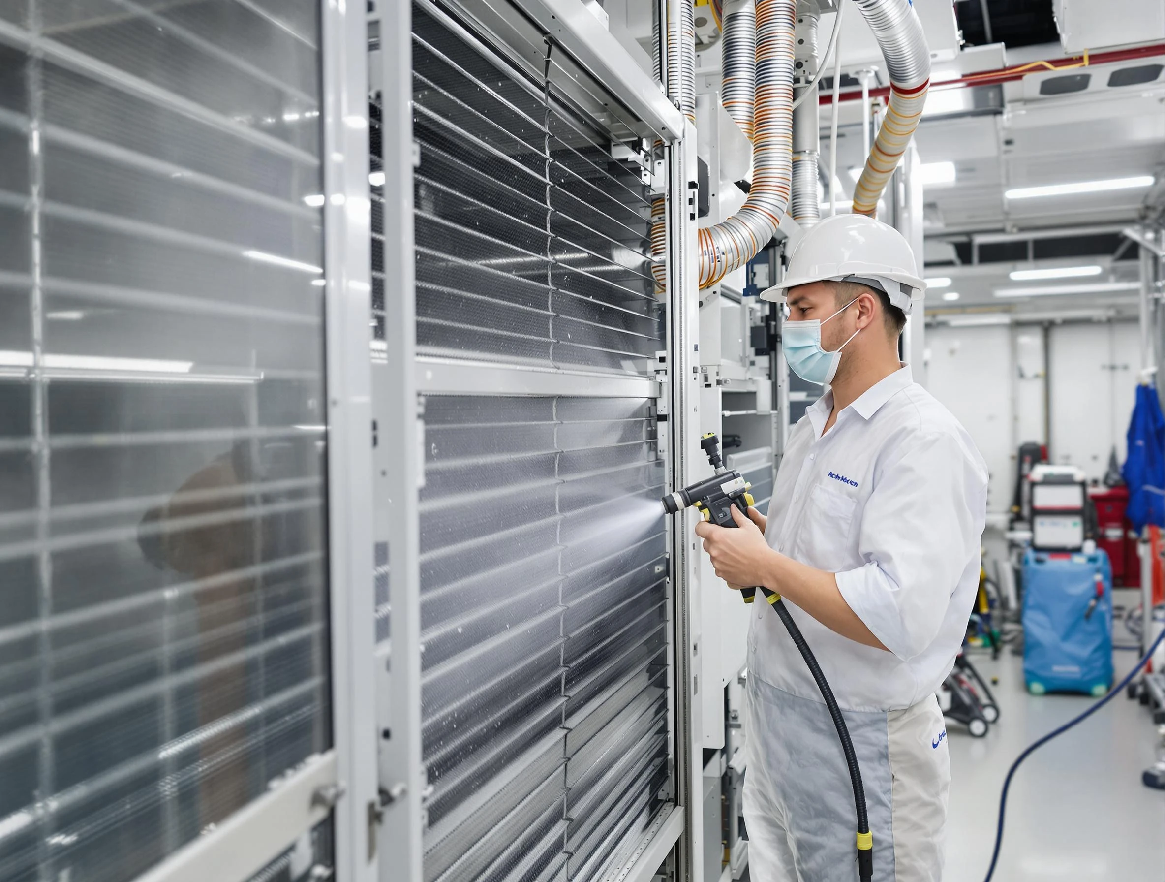 Professional AC coil cleaning by West Deer Air Duct Cleaning in West Deer