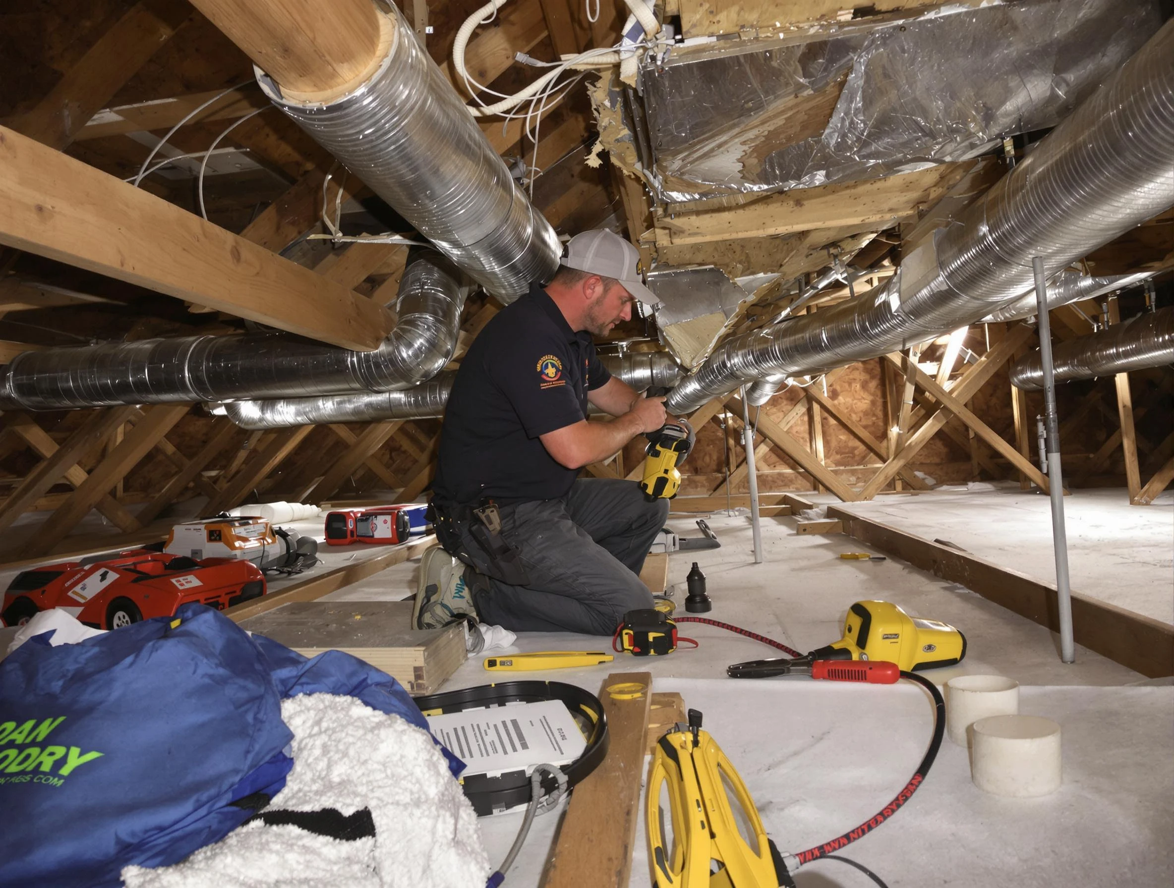 Professional air duct repair by West Deer Air Duct Cleaning in West Deer