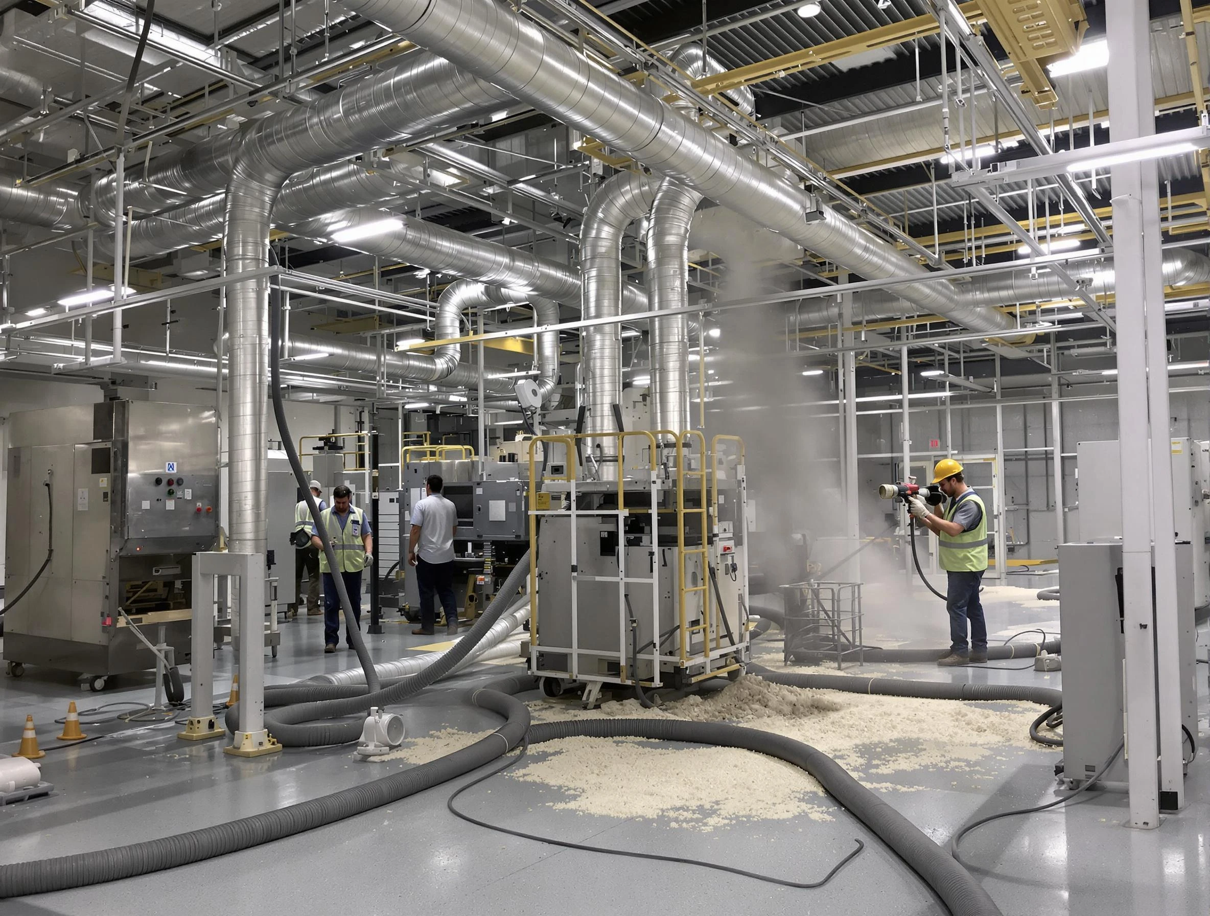 Heavy-duty industrial duct cleaning by West Deer Air Duct Cleaning in West Deer